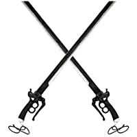 Juego de 2 espadas de espuma de 37 pulgadas de ataque a Titan Shingeki Kyojin Fantasía Espada LARP Halloween Disfraces…